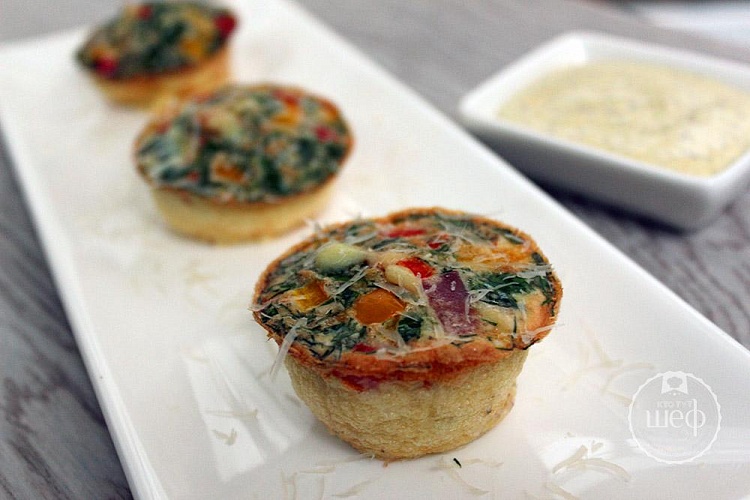 Омлетные маффины